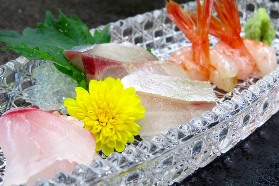 本館旬彩懐石【お造り】