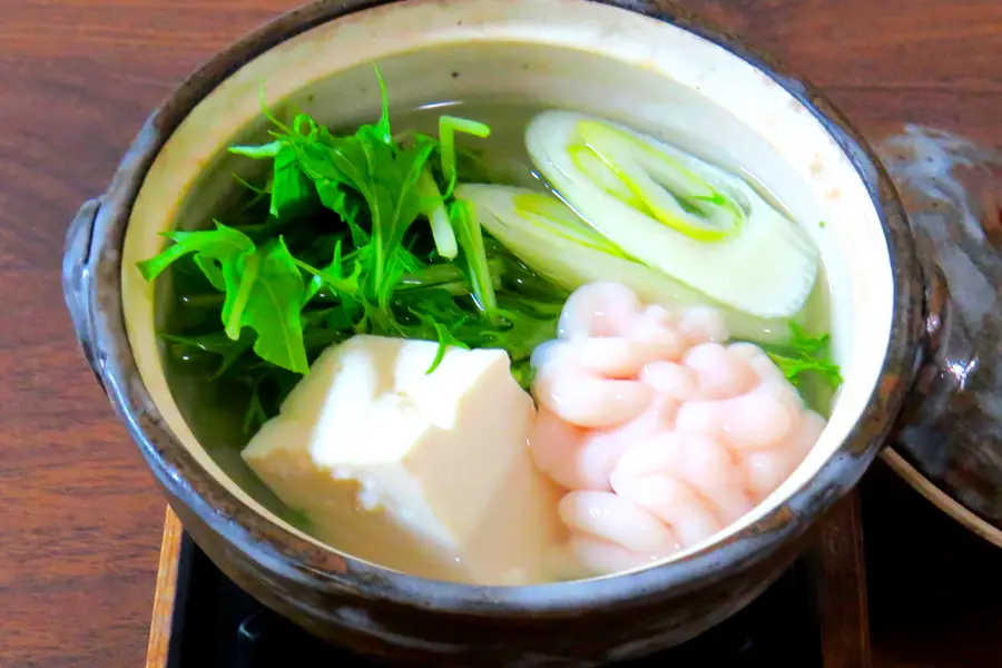 本館旬彩懐石【白子鍋】