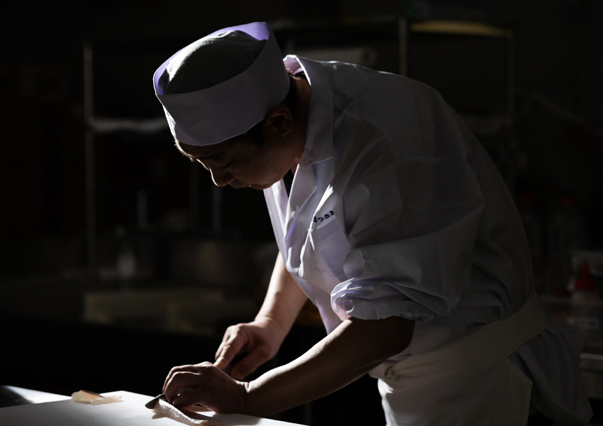 能登出身の料理長