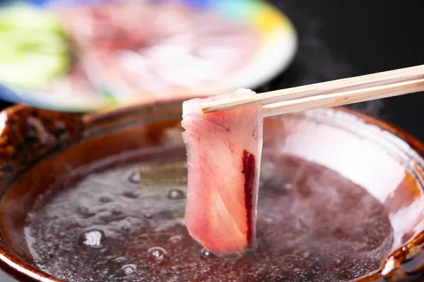 冬のおススメ別注料理！！ 「天然鰤しゃぶ」