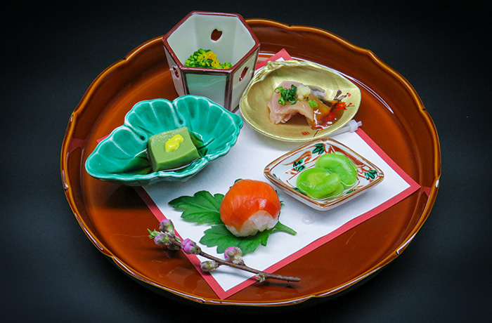 3月の旬彩懐石【前菜】